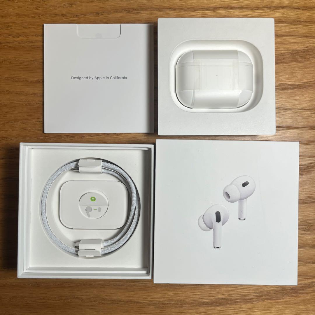 Apple AirPods Pro2 USB-C イヤホン付属品未使用 美品