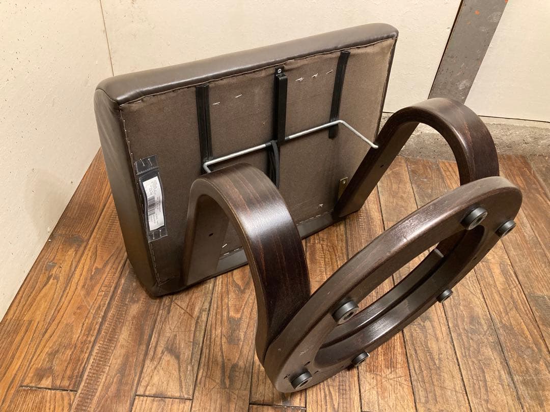 ドイツ himolla ヒモラ社製 本革リクライニングチェア&オットマンセット