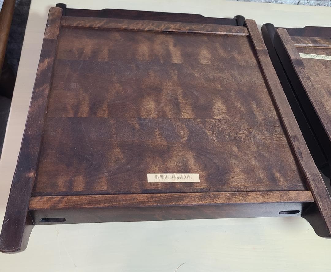 北海道民芸家具　座椅子　2脚セット 高級家具 　②