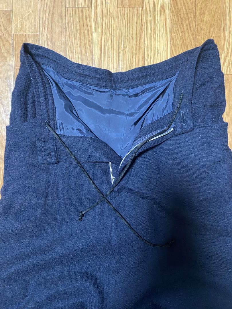 Y's ヨウジヤマモト ウールサルエルパンツ ネイビー／サイズ1