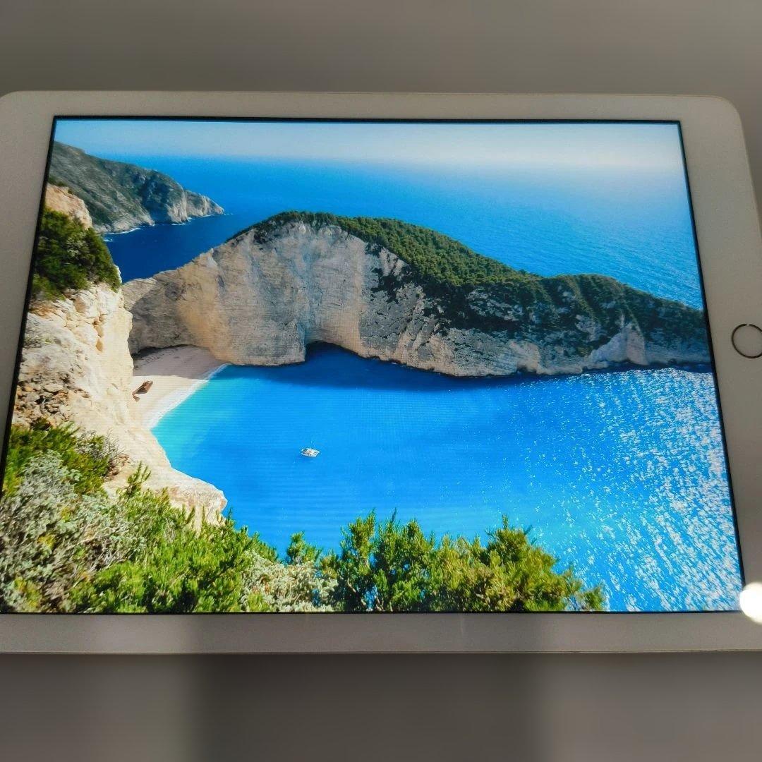 【軽快OS】iPad 第5世代セルラー 32GBゴールド＋ペン＋充電器＋ケーブル