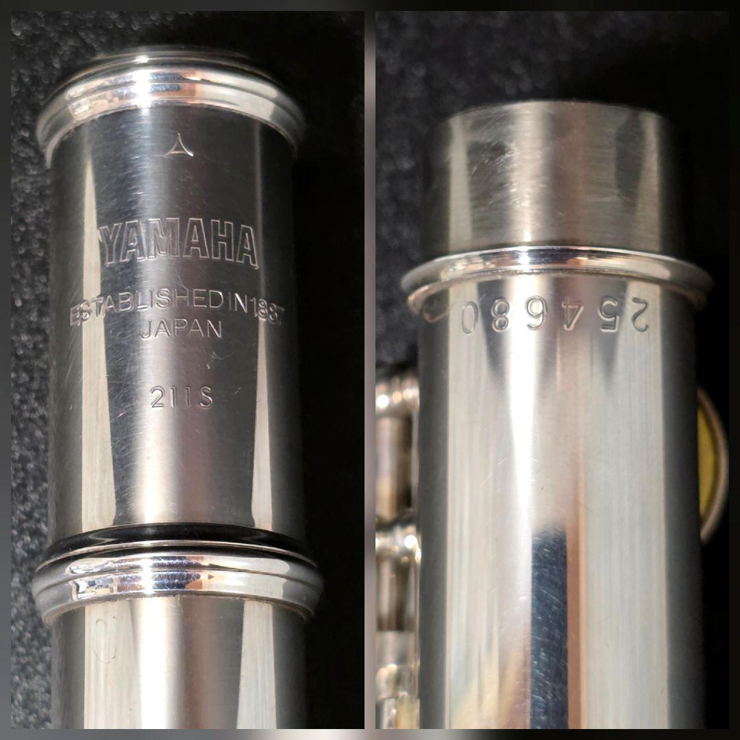 ヤマハ YFL-211S フルート 頭部管銀製 Eメカ 管楽器 YAMAHA