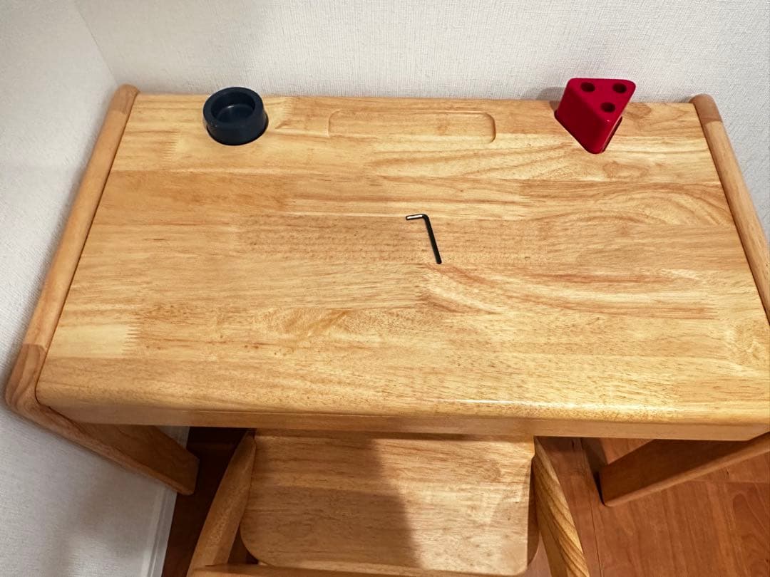 【美品】大和屋　ヤマトヤ　ヴォーノ　キッズデスク　テーブル　椅子　セット　机