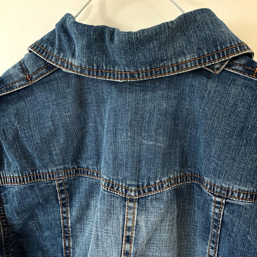 バーバリーロンドン ノバチェック裏地 デニムジャケット 40 Gジャン