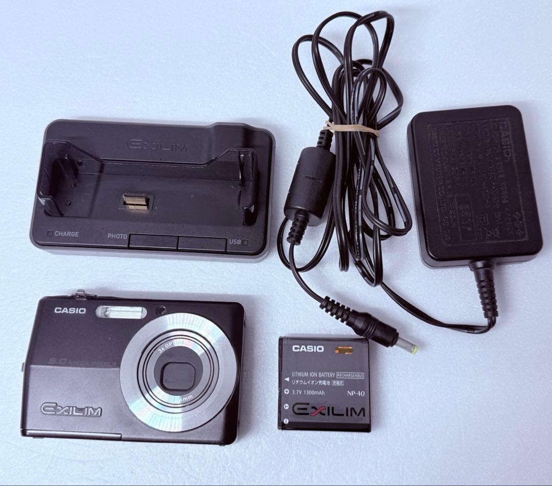CASIO EXILIM EX-Z500 ブラック 動作確認済 コンデジ レトロ
