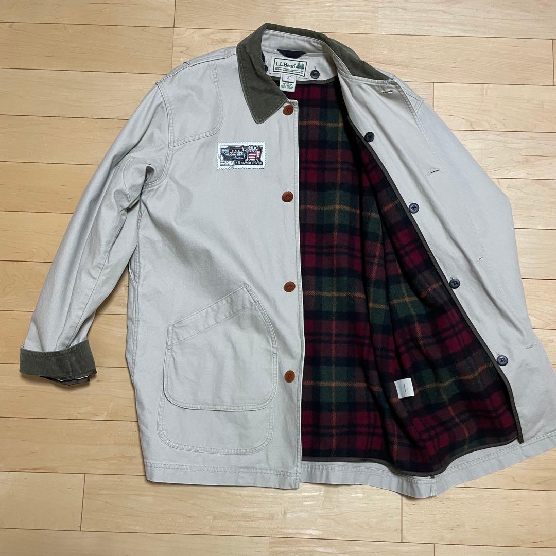 L.L.Bean エルエルビーン ライナー付　ハンティングジャケット L 木タグ