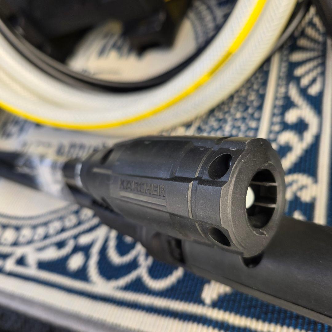 【1回使用の美品】高圧洗浄機 - K2サイレントと自吸用ホース付