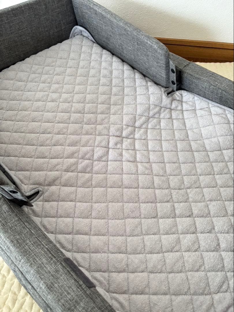 ＊美品＊ファルスカ コンパクトベッドFree メランジグレー