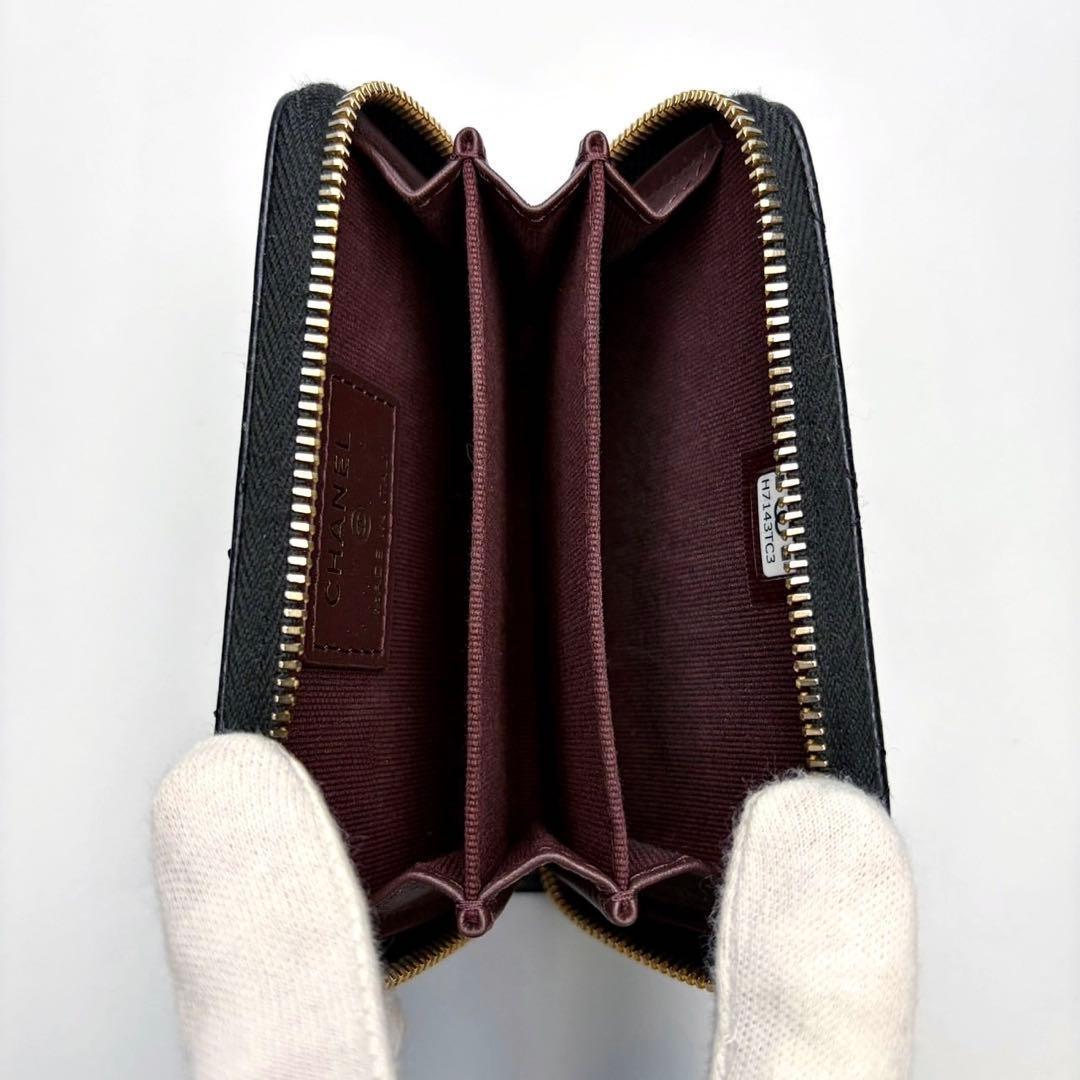 新品未使用✨CHANELマトラッセキャビアスキンケース正規品保証Z444