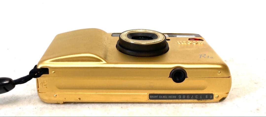 【完動品 美品】RICOH R1S GOLD フィルムカメラ 希少カラー