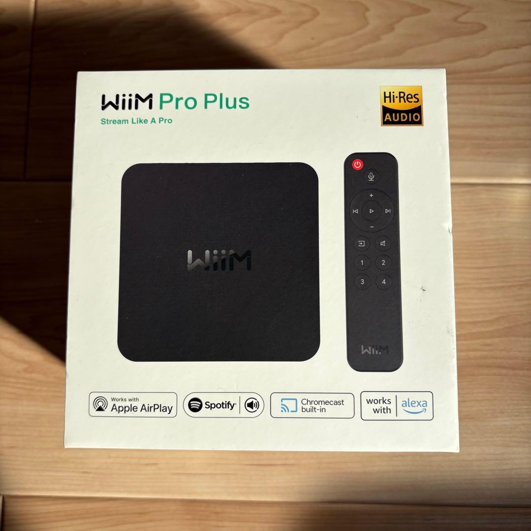 WiiM Pro Plus 高音質ネットワークストリーマー｜リモコン付