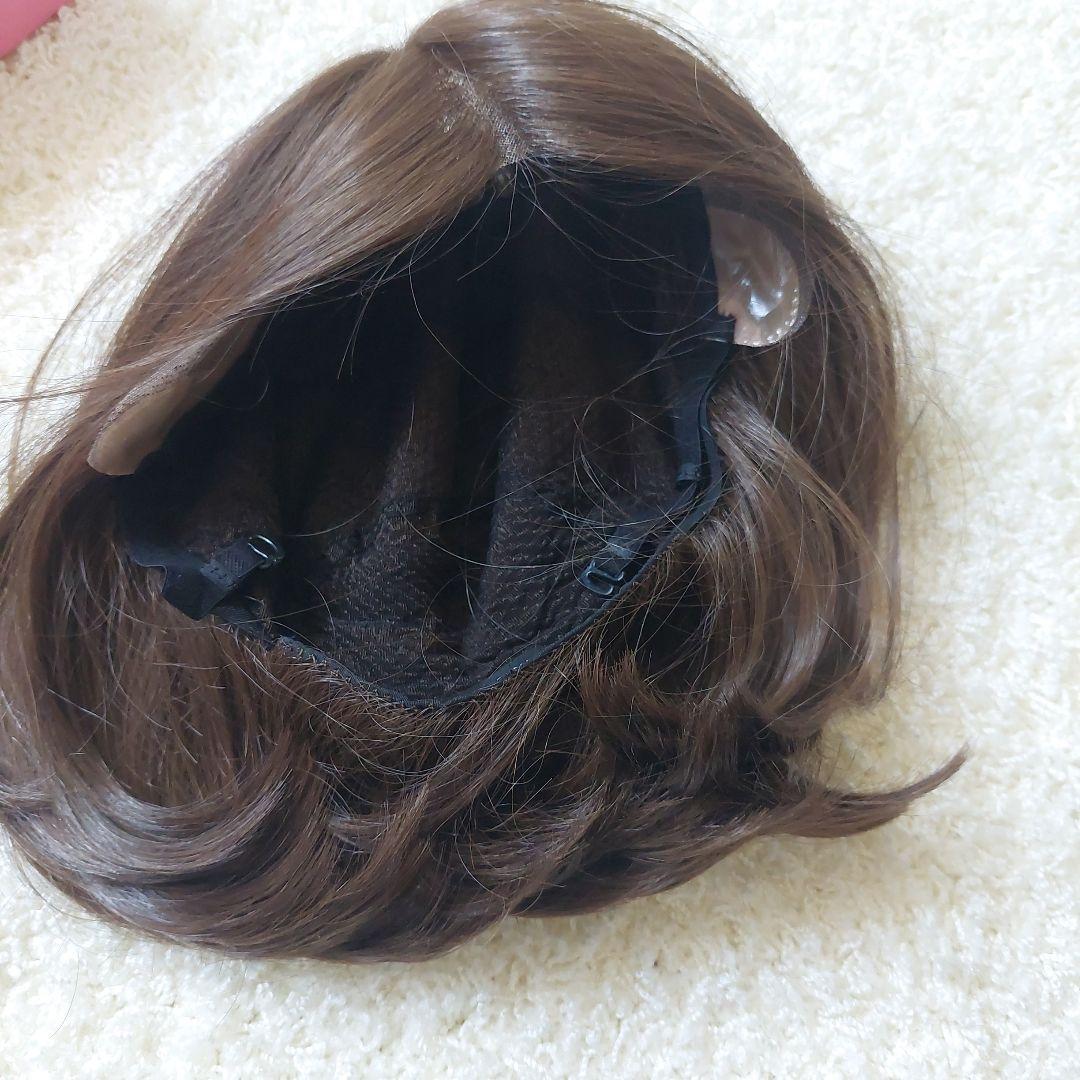 LINEASTORIA ブラウン ミディアムウィッグ、mywigミディアム　２点