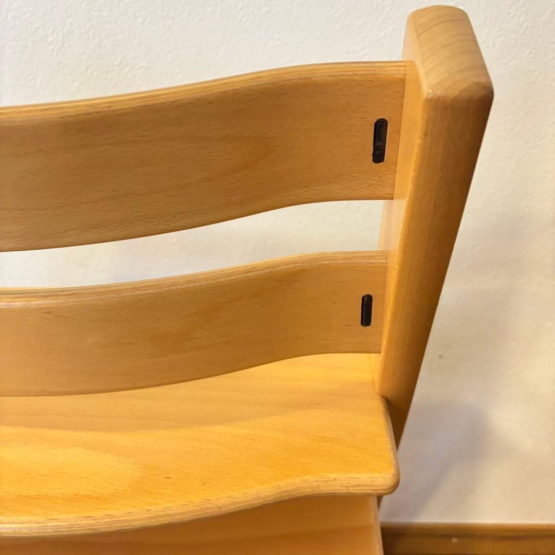 ストッケ　トリップ トラップ　ベビーチェア+ベビーセット　ナチュラル　S/N.4