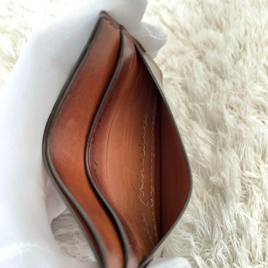 ベルルッティ カリグラフィ レザー カードケース