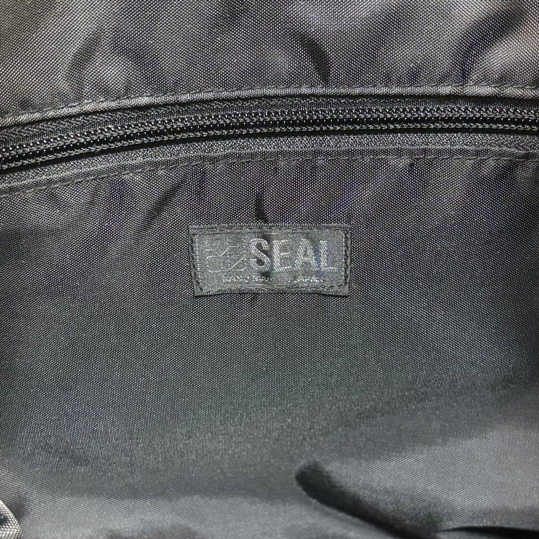 『未使用級！』SEAL シール 2way ボストンバッグ ショルダー ブラック