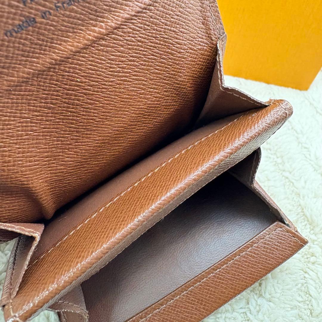 良品　ルイヴィトン　モノグラム　ポルトモネ　プラ　ケース