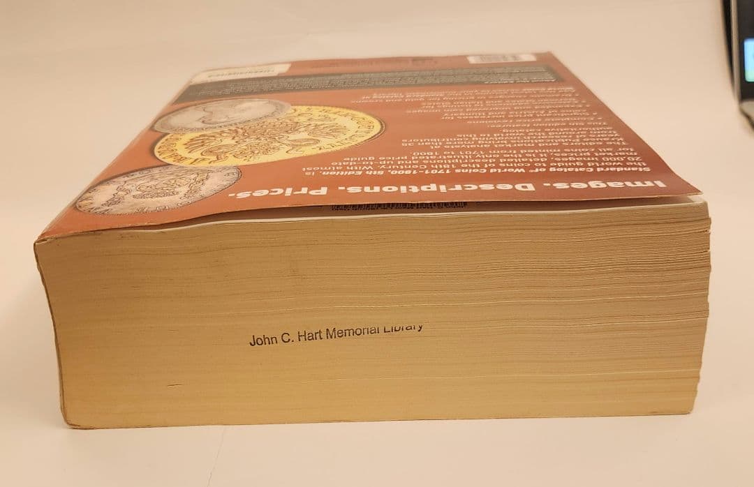 書 StandardCatalog of WorldCoins 1701-1800