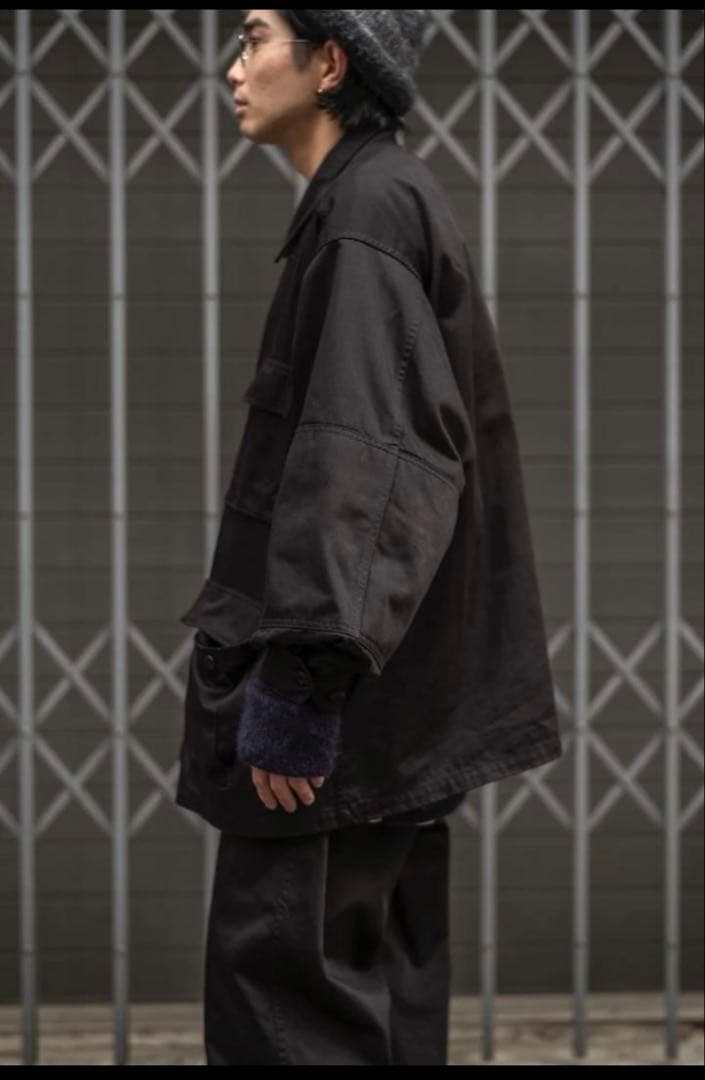 cliche BDU JACKET BLACK 357 改 SET UP