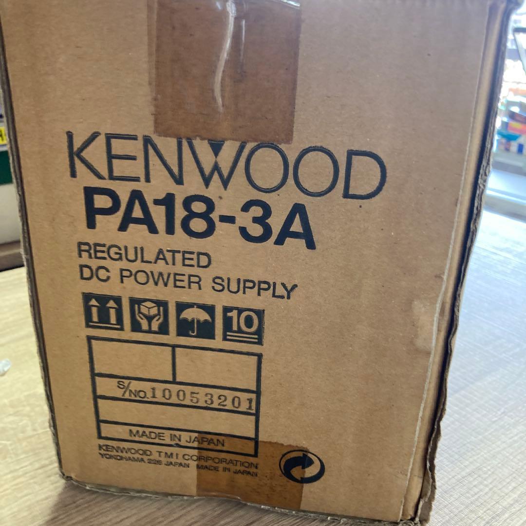 未開封 KENWOOD PA18-3A DC電源供給装置