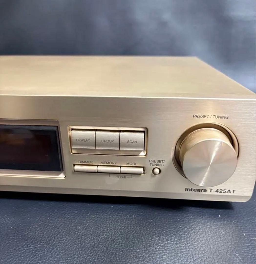 【通電確認済み】ONKYO　オンキヨー　T-425AT　FM/AMチューナー
