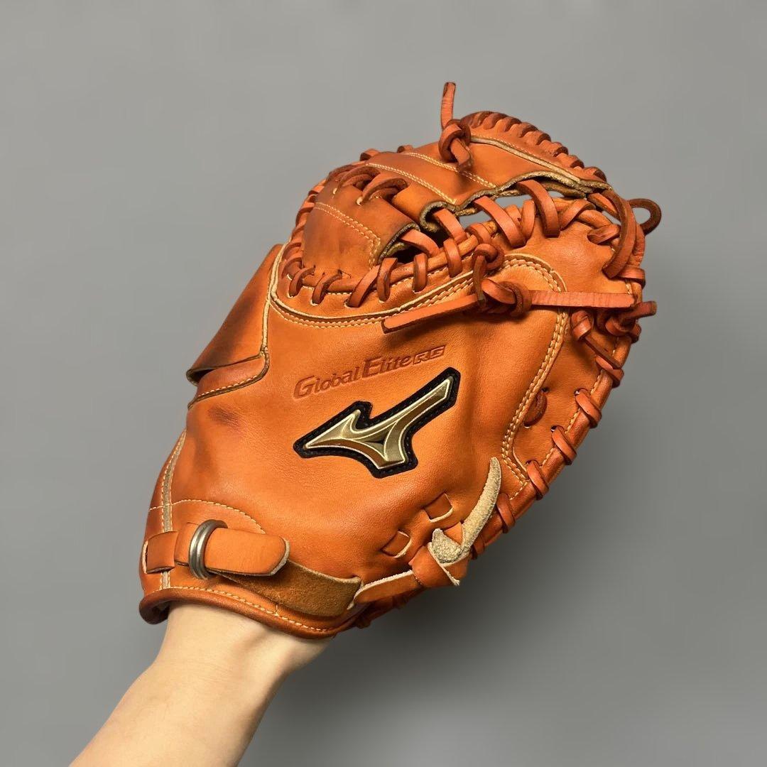 1198 ミズノ グローバルエリート型抜群 即戦力 軟式少年 キャッチャーミット