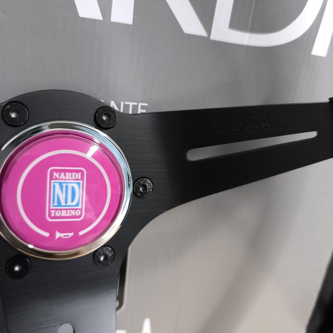 NARDI タイプ　80mmディープコーンステアリング350mm