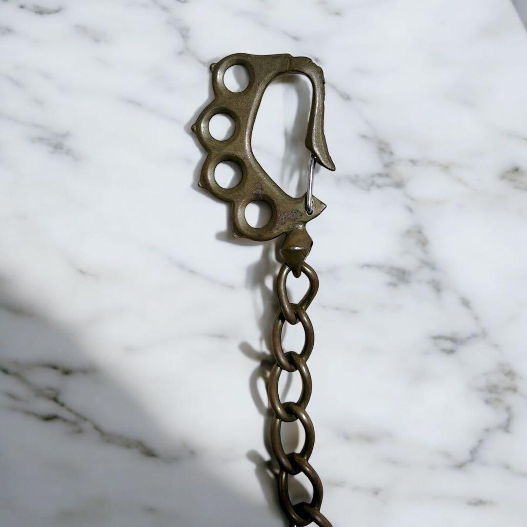 ガルシア GALCIAナックルデザイン ウォレットチェーン 約60cmメリケン