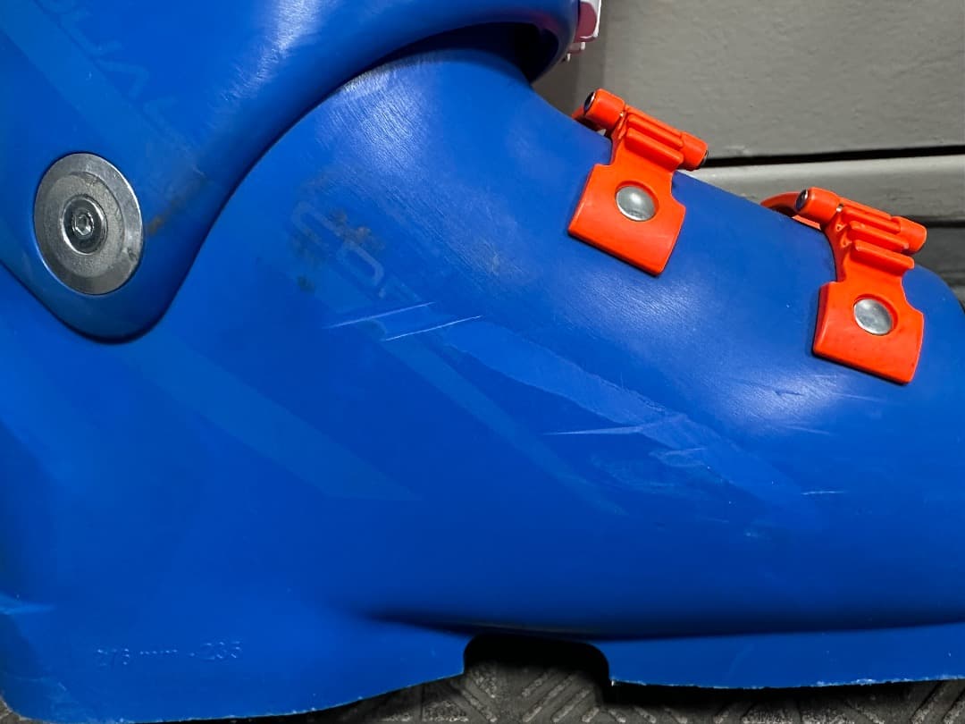 LANGE RS110 S.C. スキーブーツ 青/オレンジ