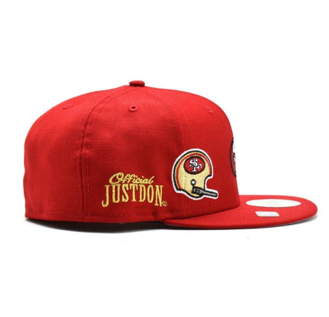 ニューエラ red 赤ドン キャップ 59FIFTY NFL サンフランシスコ