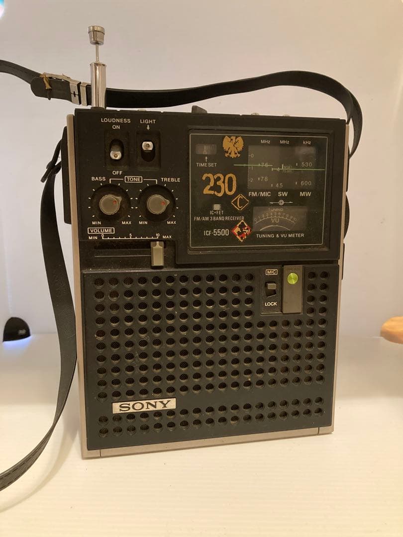 SONY ソニー ICF-5500 スカイセンサー 3バンドFM/MW/SW