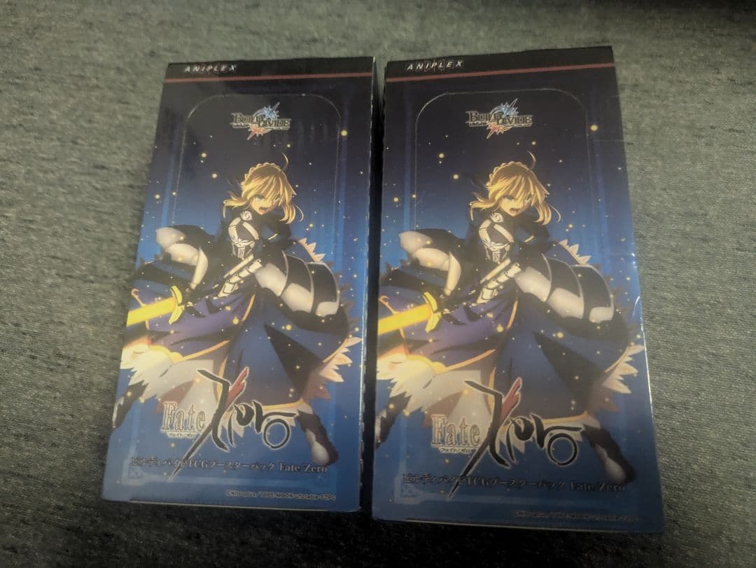 Fate/zero ビルディバイド　ブースターパック　未開封　box