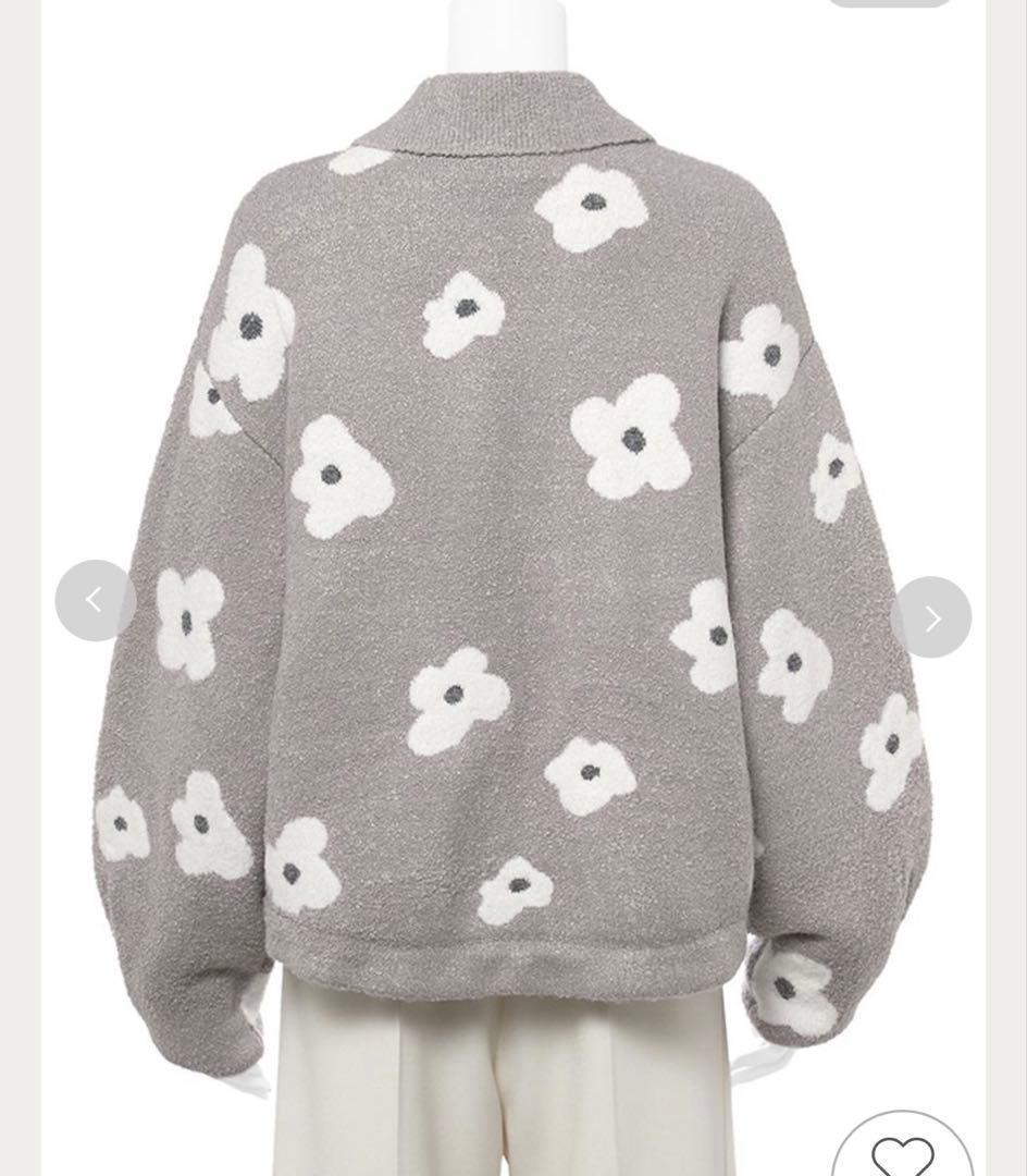 emmi エミ　ブルゾンライクカーディガン