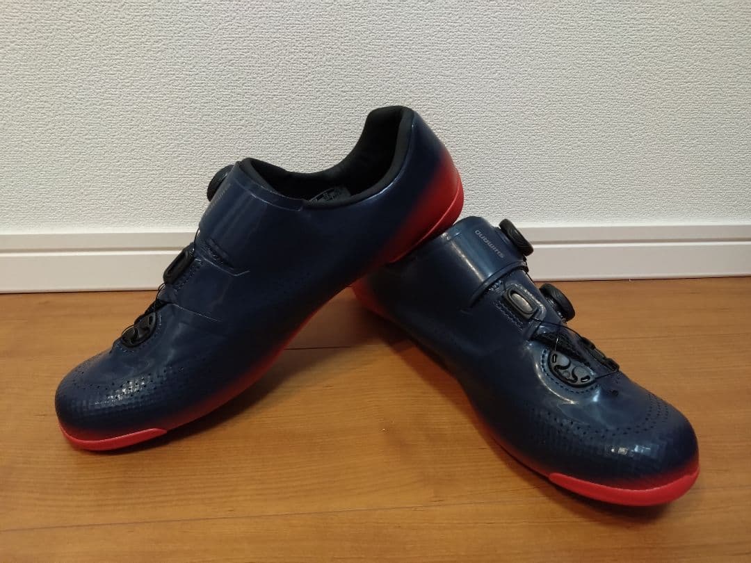 【極美品】SHIMANO シマノSH_RC702M ロードシューズ【45】