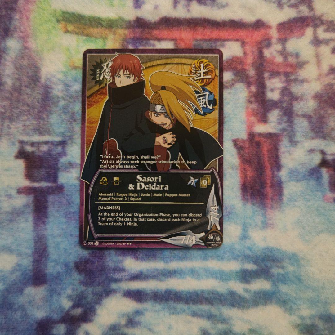 NARUTO ナルトカードゲーム CCG デイダラ 蠍 R Foil