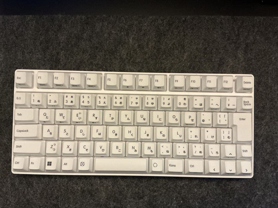 REALFORCE RC1 キーボードホワイト　日本語配列 荷重　45G