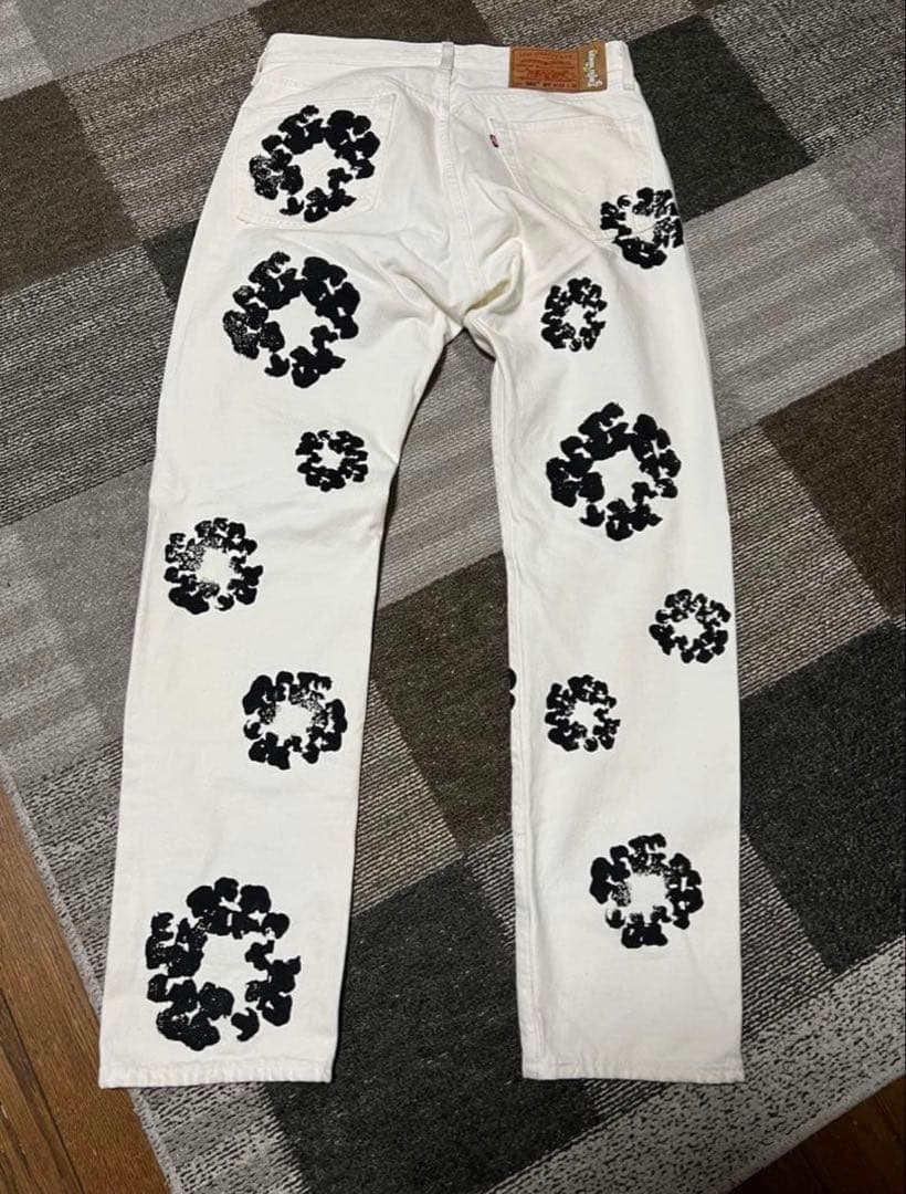 DENIM TEARS Levi’s501 Cotton Wreath Jean