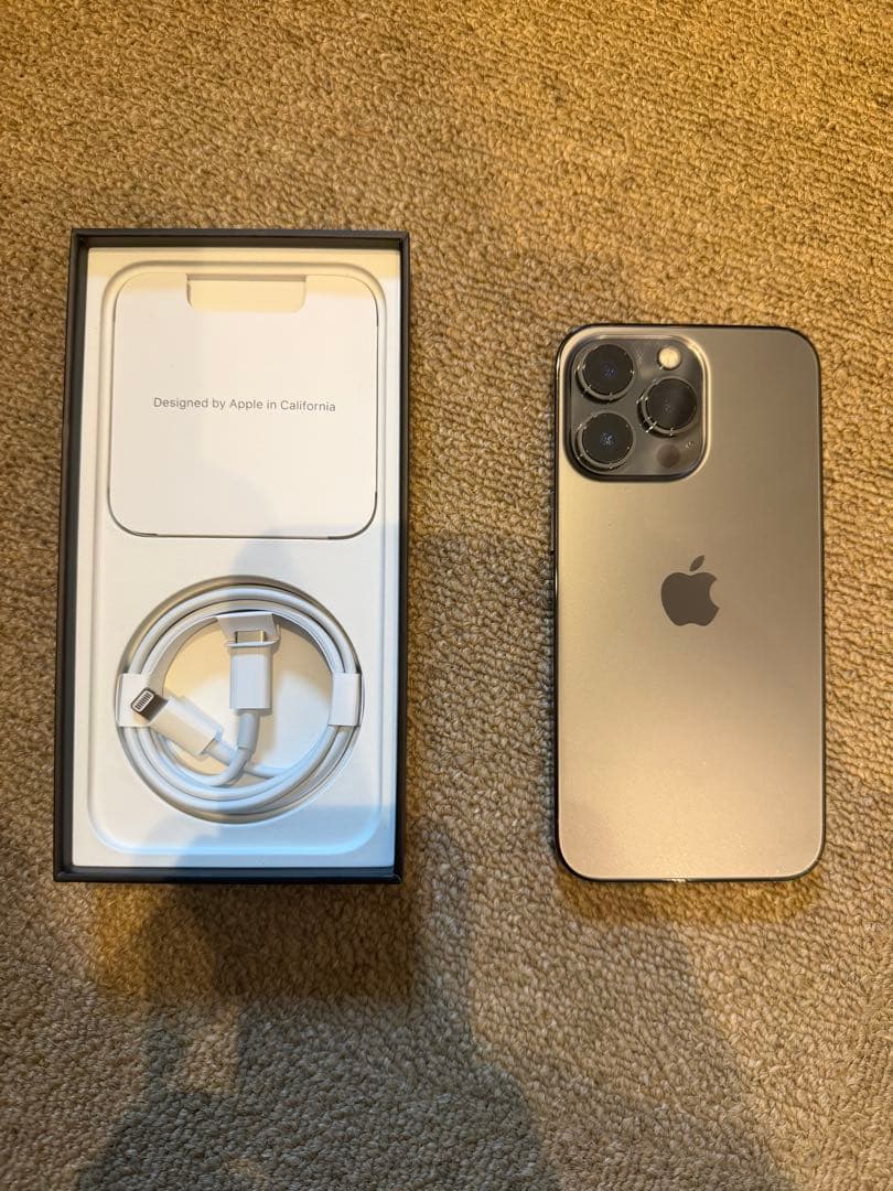 Apple iPhone 13 Pro グラファイト 128GB本体SIMフリー