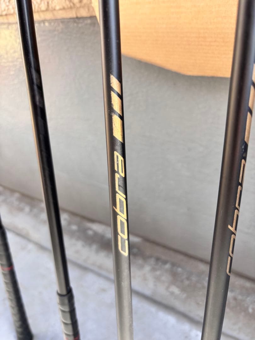 【希少】コブラ　アイアン9本　グレッグノーマン　シグネチャー　マッスルバック　錆