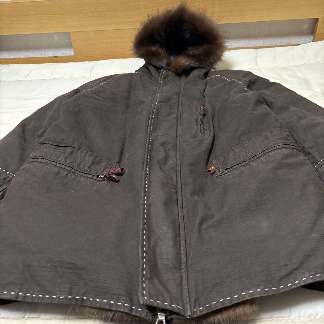 【超特価】極美品✨ERMANNO SCERVINOモッズコート　ファーコート