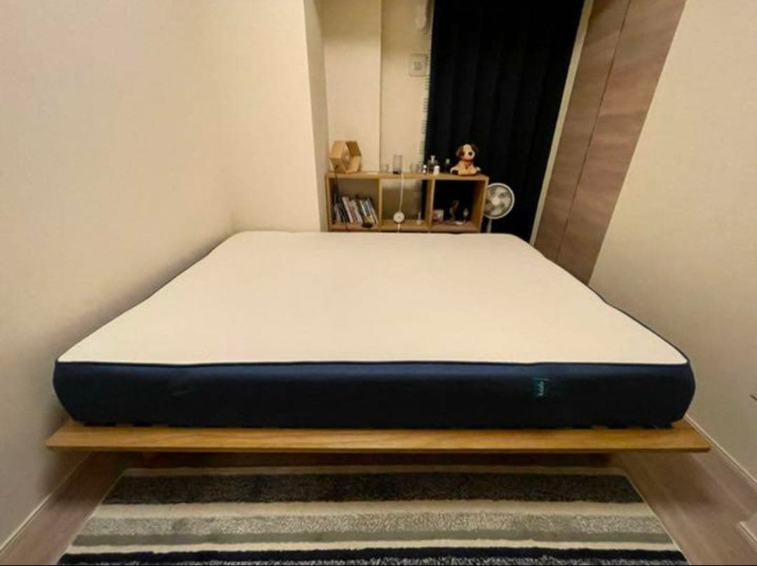 期間限定値下げ:無印良品オークベッドフレーム ダブルサイズ