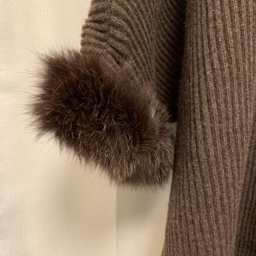 Bally ブラウン ポンチョ Fサイズ