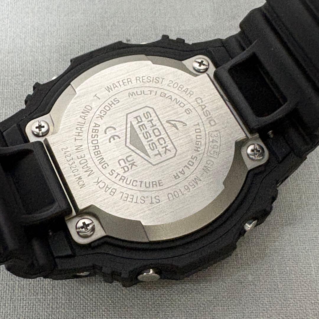 G-SHOCK GW-M5610U 電波ソーラー 3495　ブラック