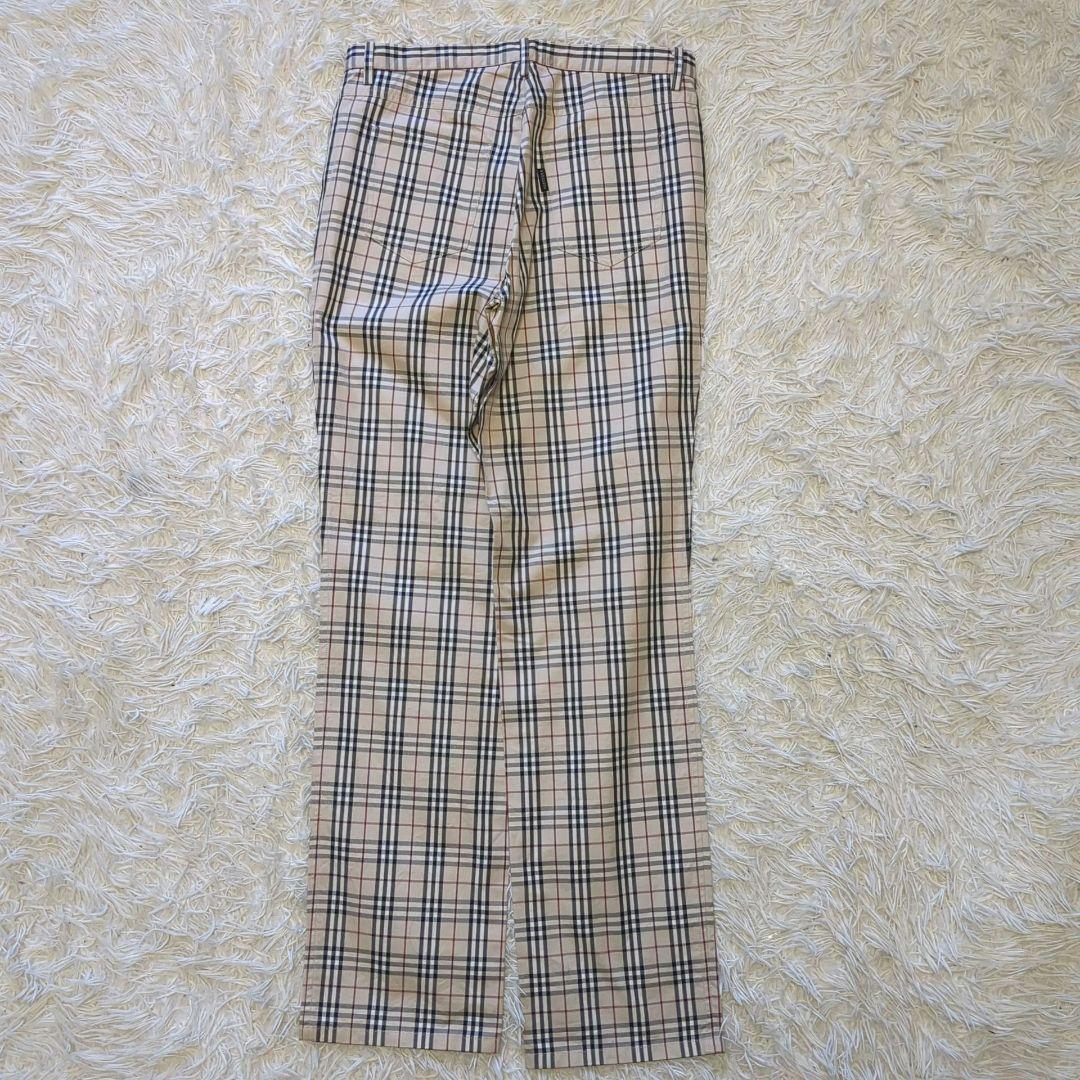 美品　バーバリーブラックレーベル　パンツ　ノバチェック　76