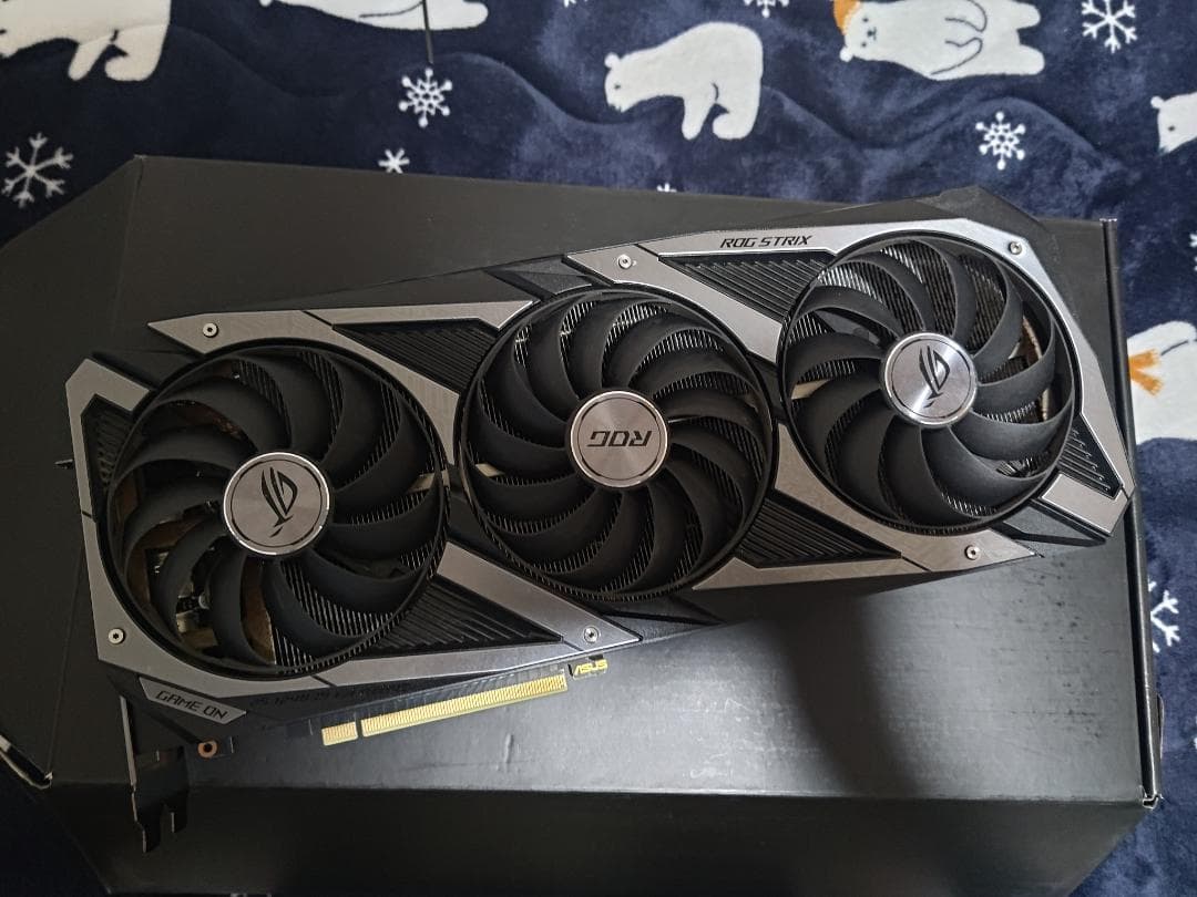 グラフィックボード・グラボ・ビデオカード Asus ROG RTX 3090 0C junk
