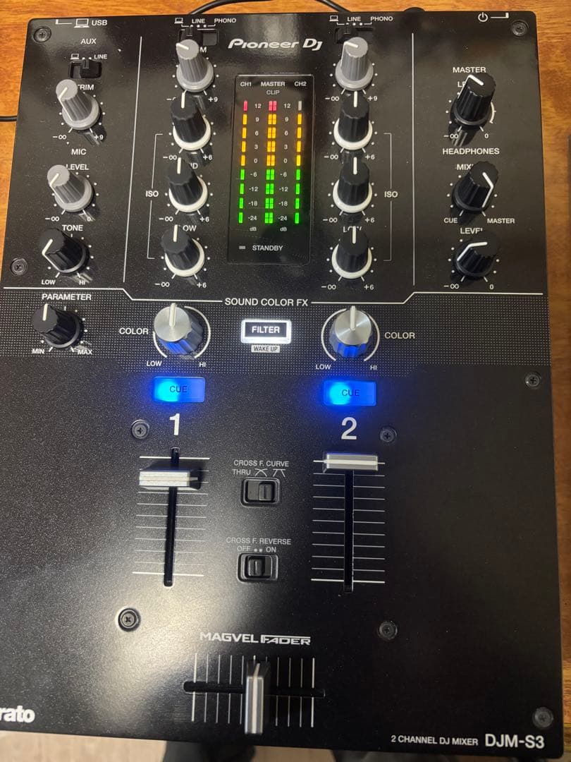 DJ機材 DJM-S3 & DECKSAVER