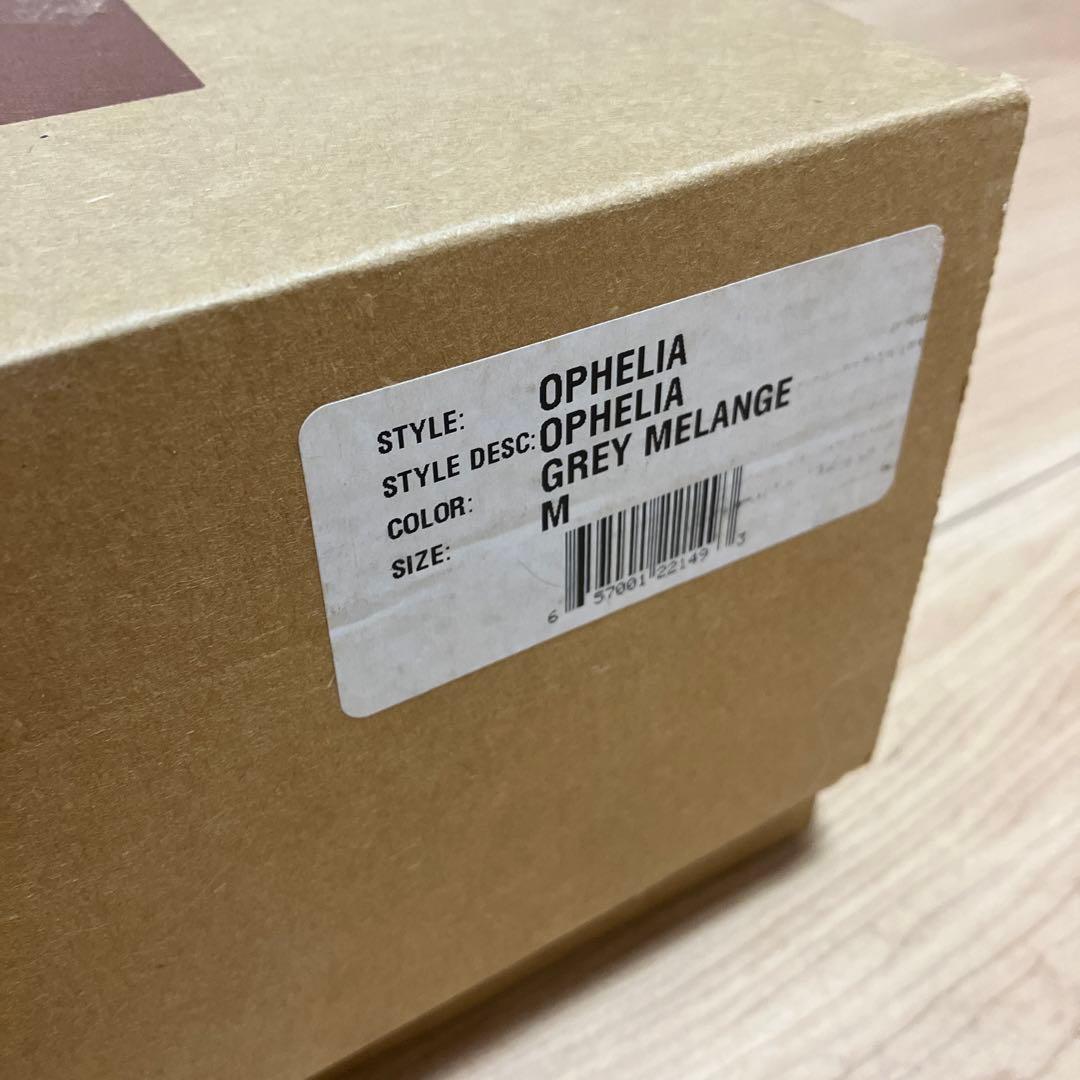 ヘレンカミンスキー　グレー ウール フェルトハット ローラブル　ブラシ付