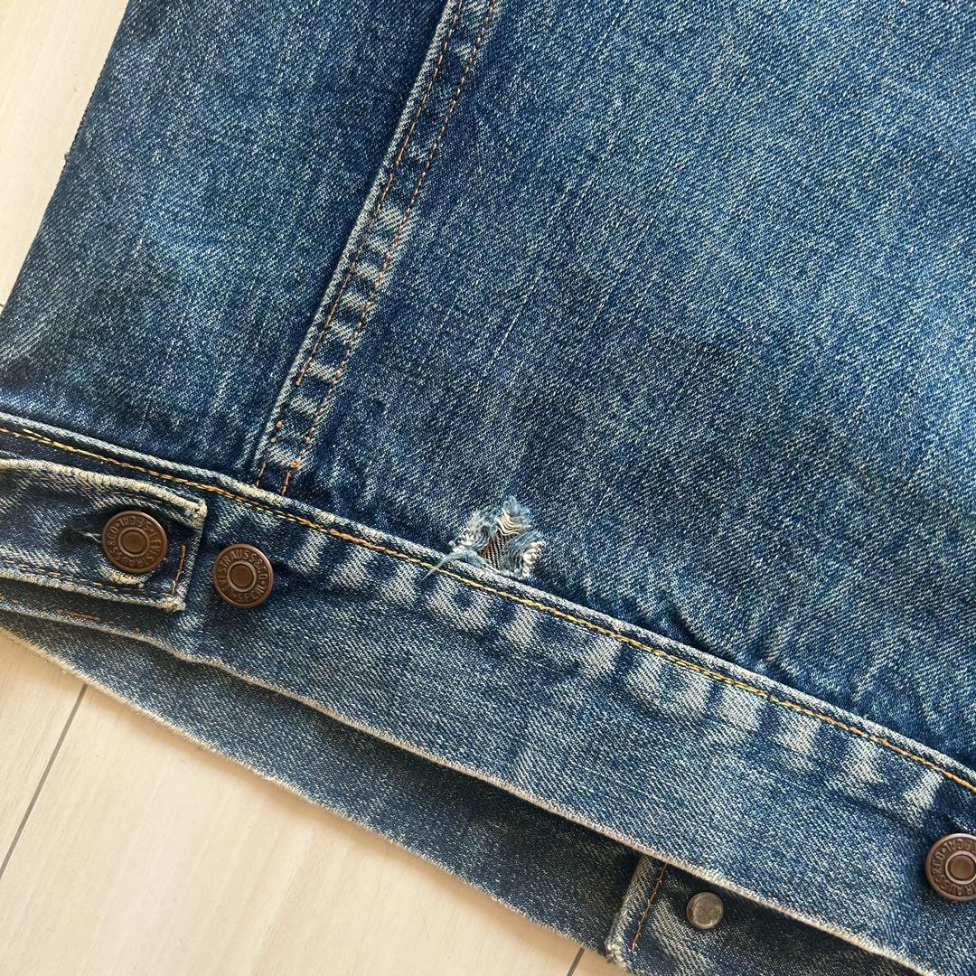 60-70s LEVI'S 70505 bigE カットオフ モトクロス 雰囲気