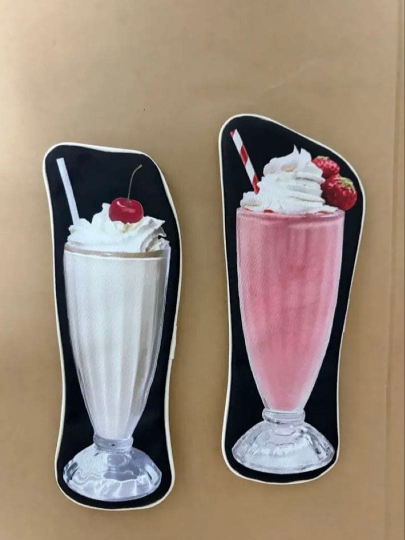 新品未使用品　アンダーカバー クリームソーダ 転写ポーチ 2個セット