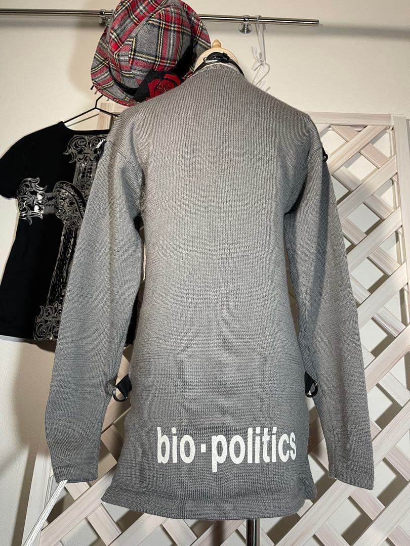⭐︎ bio-politics ⭐︎ ニット　美品　90's