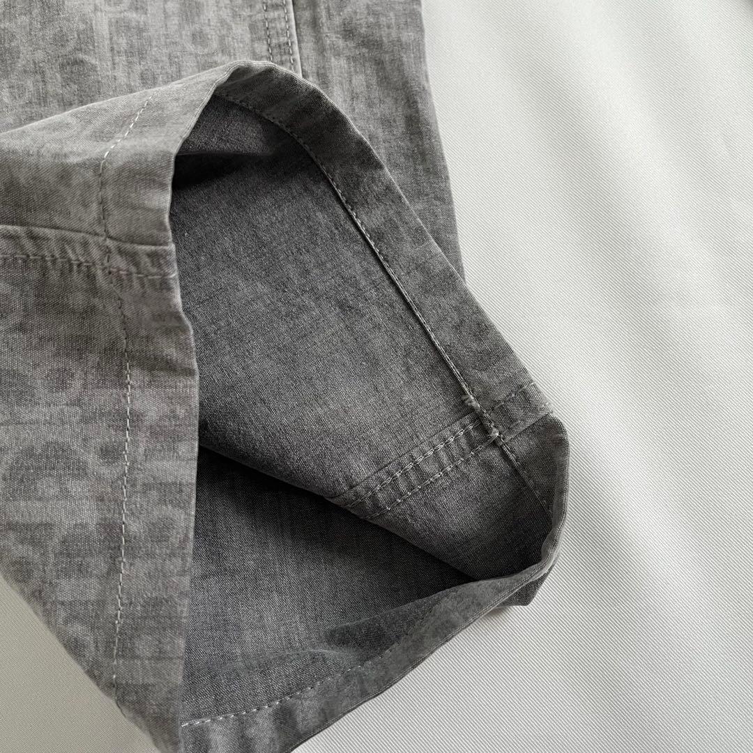 Dior Oblique コットンパンツ　グレー